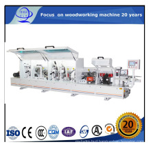 Woodworking Automatic Edge Banding Corner Rounding Machine with Wood Dust Solvent Cleaning / Wood Belt Band Pressing / Gluing and Band Feeding
